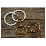 Napier and Trifari Earrings