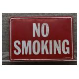 Metal No Smoking Sign