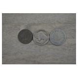 U.S. Coins-Liberty Head Nickel 1883,Buffalo Nickel