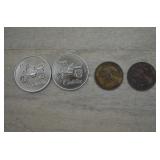 Collectible 1902 Cadillac-Themed Medals, Pontiac