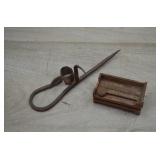 Hand-Forged 'Sticking Tommy' Miners Candle Holder