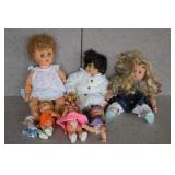 Collection of 1960s-Era Plastic Dolls-Ideal, Vogue
