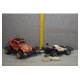 Vtg 1980s Radio Shack RC Buggy Toy Lot