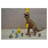 Vtg 1980s Dor Mei Tyrannosaurus Rex Toy, Figurines