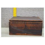 Antique Walter Baker Chocolate Wooden Box Crate
