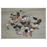 Polished Stones and Abalone