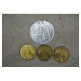 1998 'Pray for Vocations'& Guardian Angel Tokens