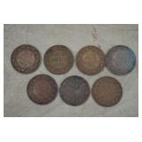 Assorted 1903-1920 Canadian One Cent Coins
