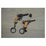 Miniature Gun Key Chains