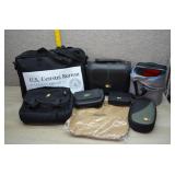 Assortment of Bags-Messenger Bag, Camera Cases etc
