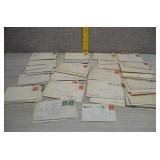 Vintage Letter Ephemera w/Stamps