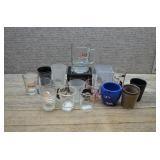 Asst. Lot of Shot Glasses,New Zealand BottleOpener