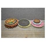 Large Lot of Assorted Trivets