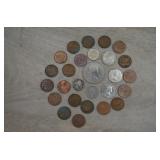 Assorted Vintage Canadian Coins
