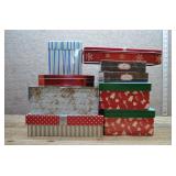 Asst Holiday Cards,Christmas Ornaments and Decor