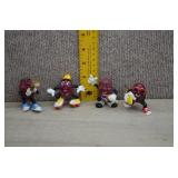 Vtg 1988 California Raisins Figures-Hardee's Sets