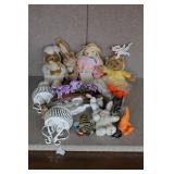 Vintage Plush Easter Rabbits-Mohair Bunnies