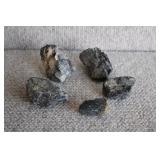 Lot of Black Tourmaline 2.75'