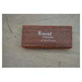 Vtg Nimrod Sportsman Pipe Lighter Lighter Box NIB