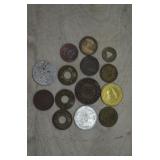 Various Antique Trade & Business Tokens