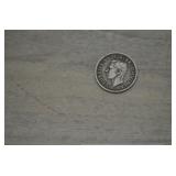 British Silver Threepence Featuring King George 6