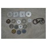 Antique Sales Tax Tokens-Depression Era & WW2