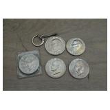 Lot of U.S. Eisenhower Dollar Coins-1971/72