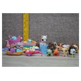 Various Hasbro Littlest Pet Shops Figures