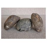 3 Agate Nodules 6'
