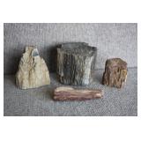 Lot of Petrified Wood Largest 4.75'