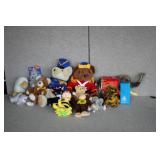 Collection of Plush Animals-Yellow Bee, Monkey