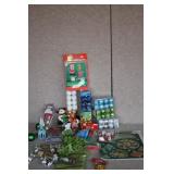 Lot of Boxed & Packaged Christmas Ornaments