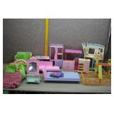 Mattel Barbie All Around Home Bedroom Playset-2000