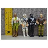 Vtg 1980s/90s Hasbro G.I. Joe Action Figures
