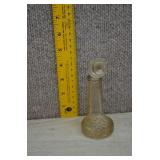 Vtg Glass Telephone Candy Container
