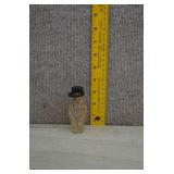 Vtg Glass Charlie Chaplin Candy Container