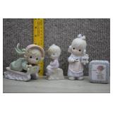 Precious Moments Porcelain Figures-1999,1993,1995