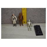 1977 Chewbacca, 1982 C-3PO, Rebel Soldier-Kenner