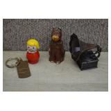 Vtg Misc- Little Orphan Annie 'Sandy' Dog Shaker,