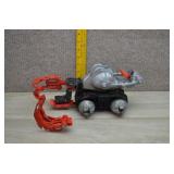 Vtg 1985 Tomy R.A.T.S. Grapplor Toy Robot