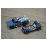 Vtg Hot Wheels Ramblin' Wrecker & Backwoods Bomb