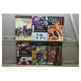 Marvel Comic Books Featuring Civil War 2 Storyline