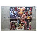 Marvel Comic Tie-ins to the Civil War 2 Event