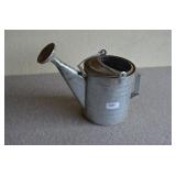 Vtg Galvanized Watering Can w/Top Bail Handle