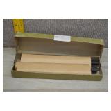 Lot of 12 NOS 3 Square File 8' Second Cut Files