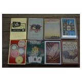 Vtg Playing Card Decks-Souvenir, Military, etc