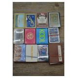 Vtg Playing Card Decks-Souvenir,Kool,Airlines,etc