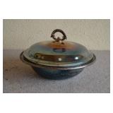 Vtg Wm Rogers Silverplate Covered Serving Dish