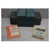 Vtg Storage Boxes & Presto Cooker-Canner Manual