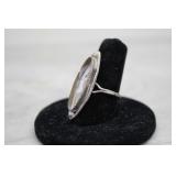 Sterling Silver Ring missing stone